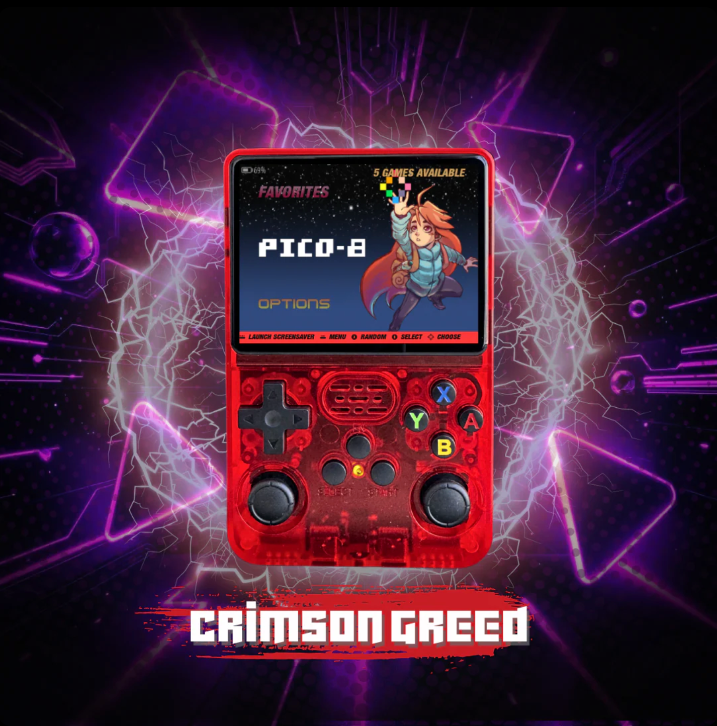 All-In-One PixelToy Pro Spelkonsol